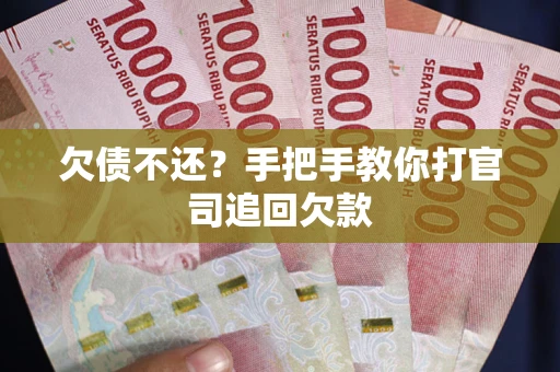 武汉欠债不还？手把手教你打官司追回欠款