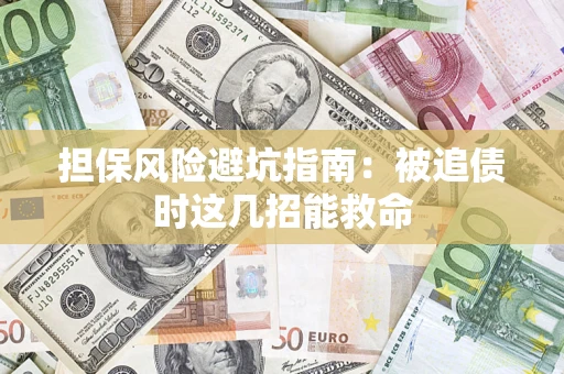 武汉担保风险避坑指南：被追债时这几招能救命