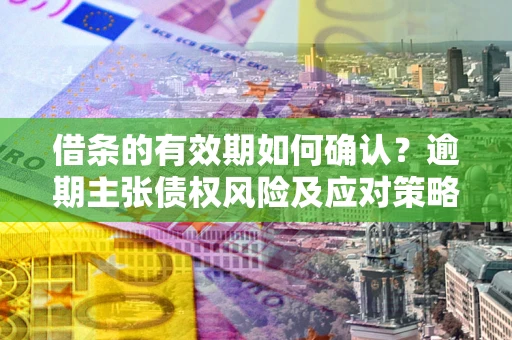 武汉借条的有效期如何确认？逾期主张债权风险及应对策略？