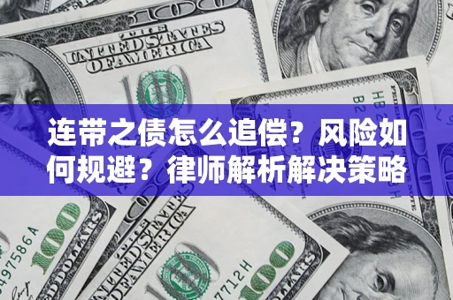 武汉连带之债怎么追偿？风险如何规避？律师解析解决策略