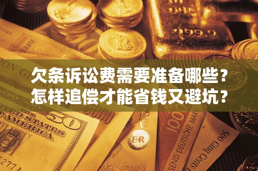 武汉欠条诉讼费需要准备哪些？怎样追偿才能省钱又避坑？