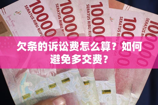 武汉欠条的诉讼费怎么算？如何避免多交费？