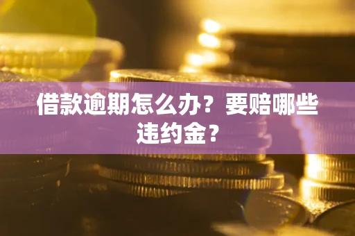 武汉借款逾期怎么办？要赔哪些违约金？