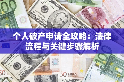 武汉个人破产申请全攻略：法律流程与关键步骤解析
