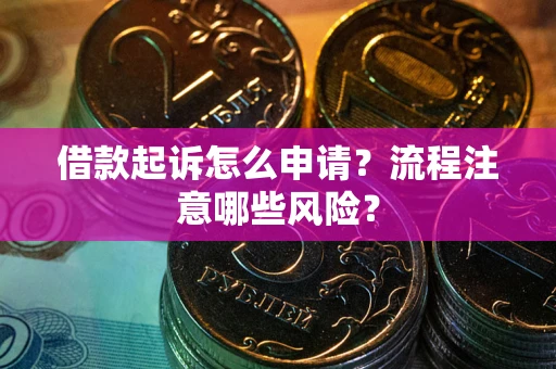 武汉借款起诉怎么申请？流程注意哪些风险？